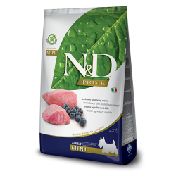 FARMINA N&D PRIME CANINE LAMB & BLUEBERRY ADULT MINI 7KG